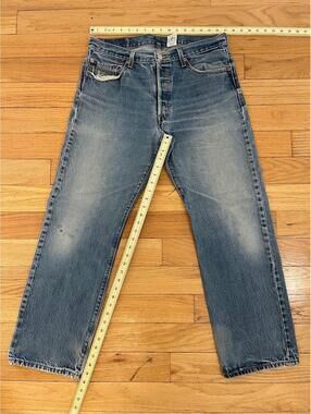Levi's 501XX Vintage Blue Denim Jeans